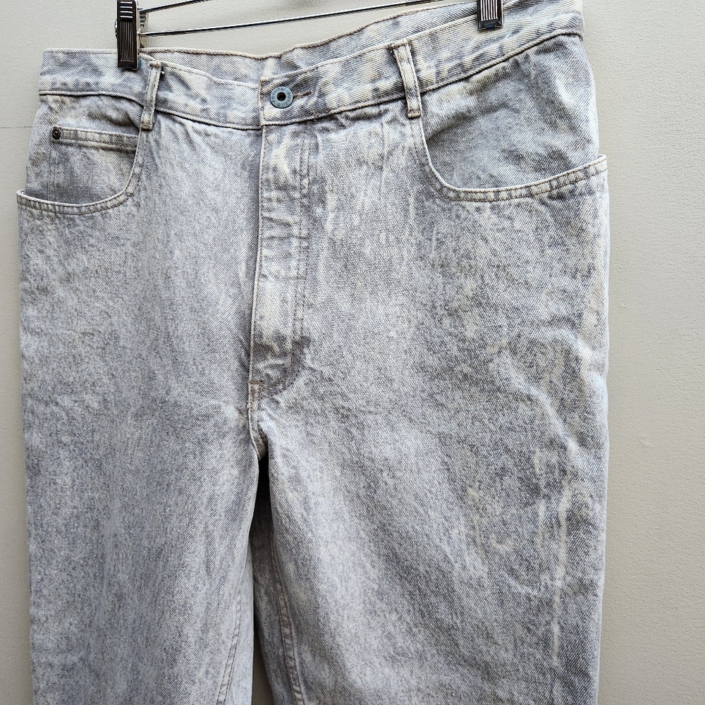 Vintage Britt Grey Acid Wash Jeans - Picture 5 of 6